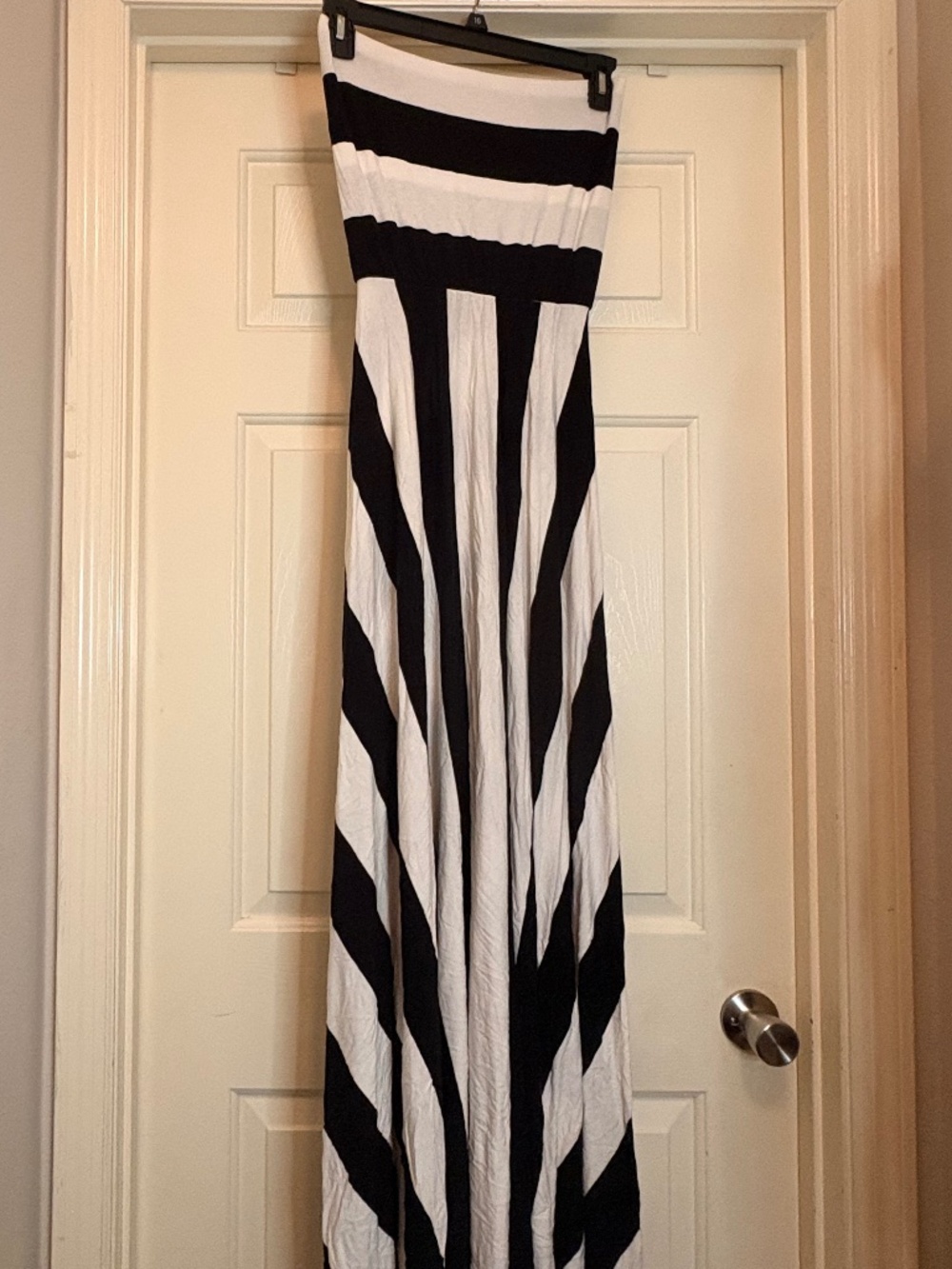 Knit striped dress